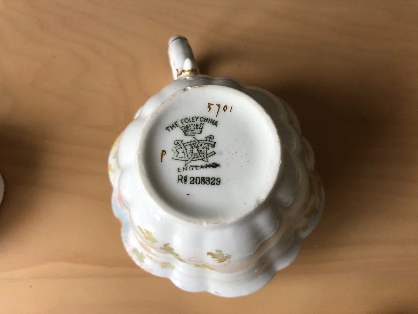 Antique Wileman Foley Pre-Shelley Chrysanthemum Empire Shape 18 Piece Tea Set - Helsby Vintage