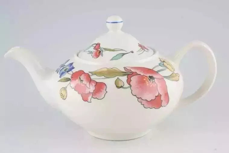 Woods And Sons Alpine Meadow Teapot Floral Vintage Style - Helsby Vintage