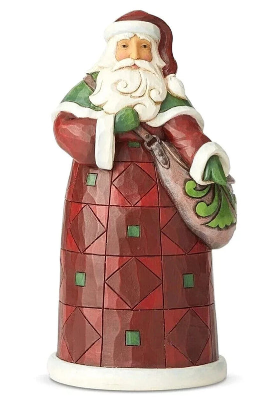 Jim Shore 2019 Santa with Satchel "Be A Blessing, Ease A Burden" 6004139
