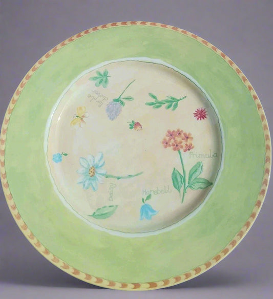 Royal Stafford Gardeners journal – Dinner Plate 11 Inches