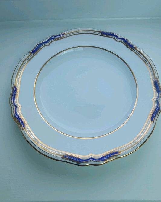 Spode Copeland Chancellor Cobalt 9" Luncheon Plates 2