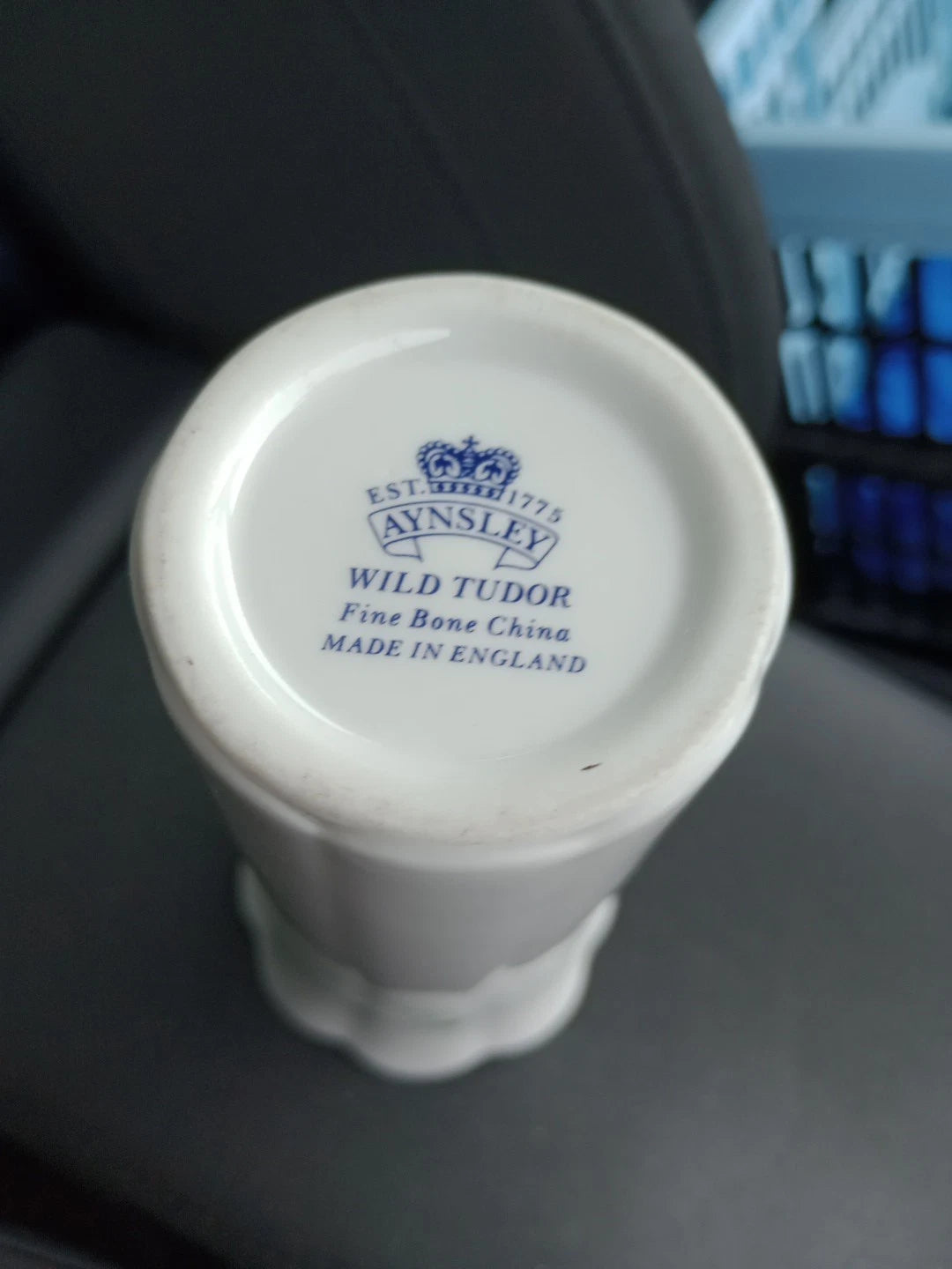 Aynsley Vase Wild Tudor Collection Fine Bone China 15cm 6" - Helsby Vintage