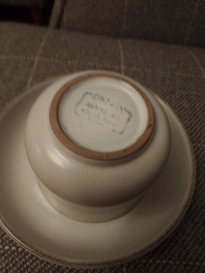 Set Of Five Denby Gypsy Tea Cup And Saucer - Helsby Vintage