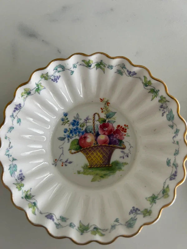 Set Of Three Shelley Vintage Trinket Dishes - Helsby Vintage