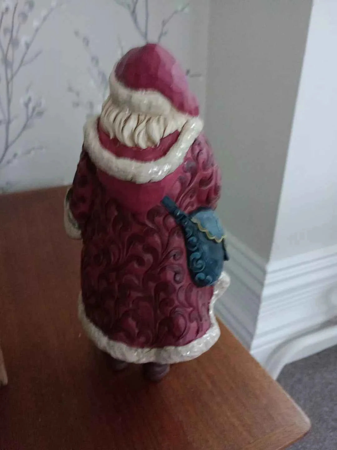 Jim Shore Heartwood Creek Christmas is Near Victorian Santa in Boots Robe 6001426 - Helsby Vintage