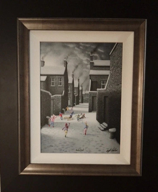 Leigh Lambert Ambushed Limited Edition 27 Of 95 Framed Giclee Print - Helsby Vintage