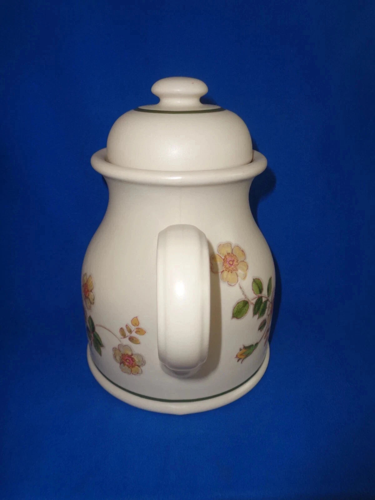 Marks And Spencer Autumn Leaves Large Tea Coffee Pot Vintage - Helsby Vintage