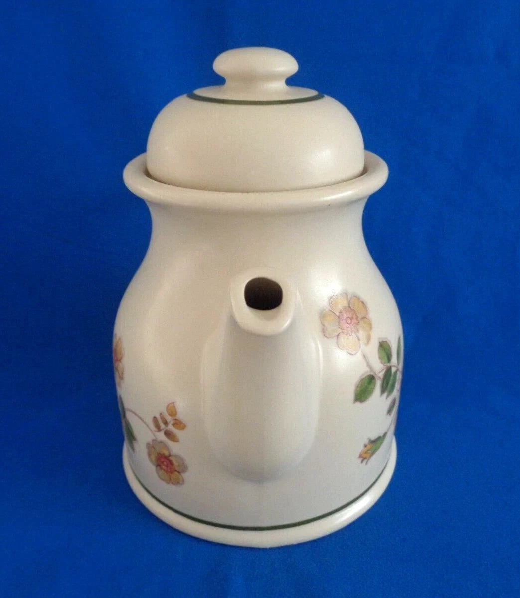 Marks And Spencer Autumn Leaves Large Tea Coffee Pot Vintage - Helsby Vintage