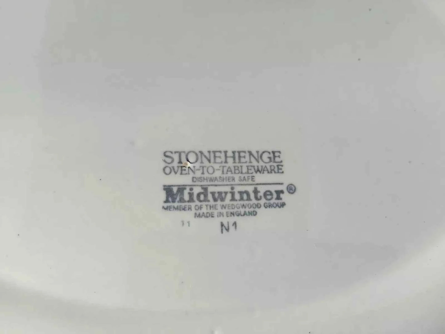 Midwinter Stonehenge Invitation Carnation 13 1/2" Platter Rare - Helsby Vintage