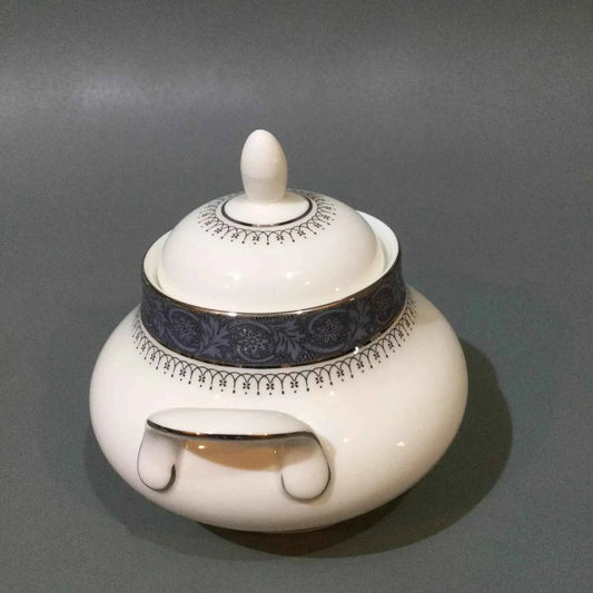 Royal Doulton Sherbrooke Covered Sugar Bowl H5009 - Helsby Vintage