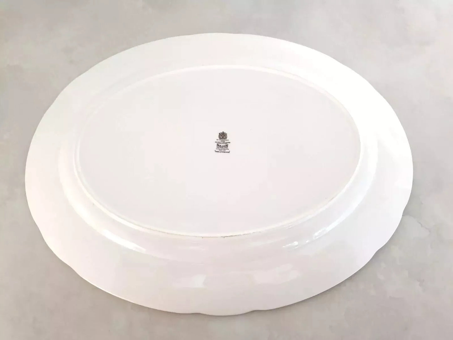Paragon Tree of Kashmir Large Serving Platter 16"x12" Rare VINTAGE
