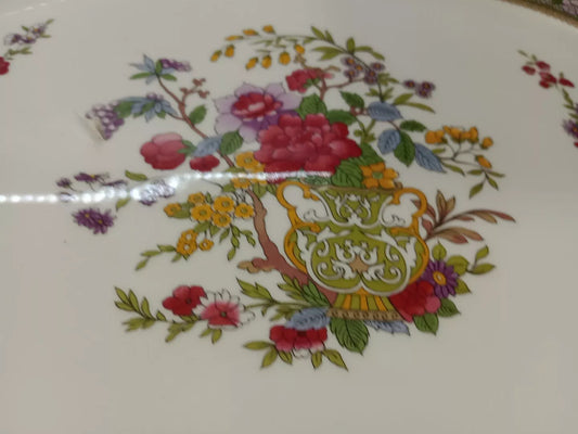 Paragon Tree of Kashmir Large Serving Platter 16"x12" Rare VINTAGE
