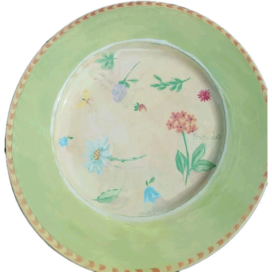 Royal Stafford Gardeners Journal Dinner Plate 11 Inches