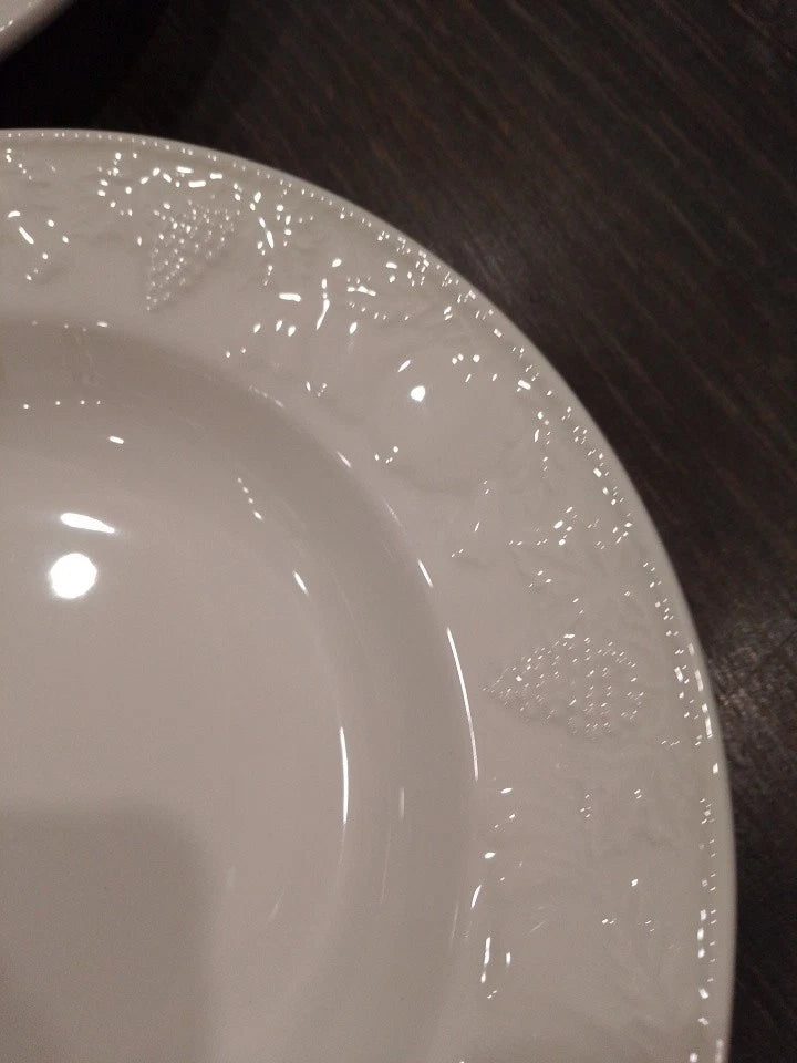BHS Lincoln 9 Inch Rimmed Bowls X 6 RARE