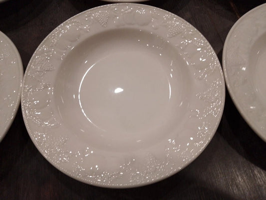 BHS Lincoln 9 Inch Rimmed Bowls X 6 RARE