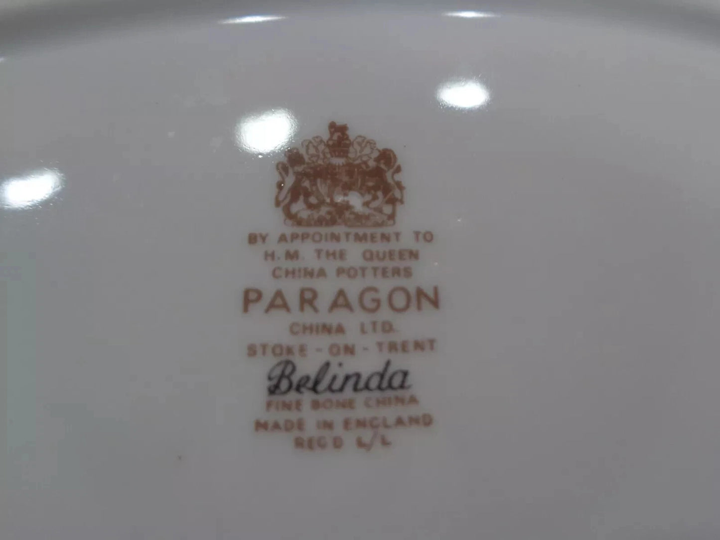 Paragon Belinda Gravy Boat and Under plate / Saucer