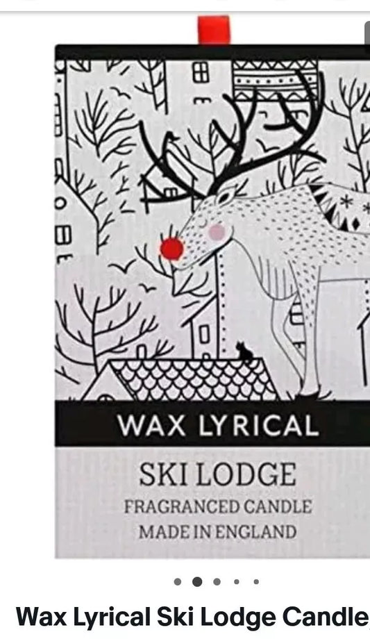 Wax Lyrical Ski Lodge Candle, Up to 50 Hours, Boxed lovely Christmas present