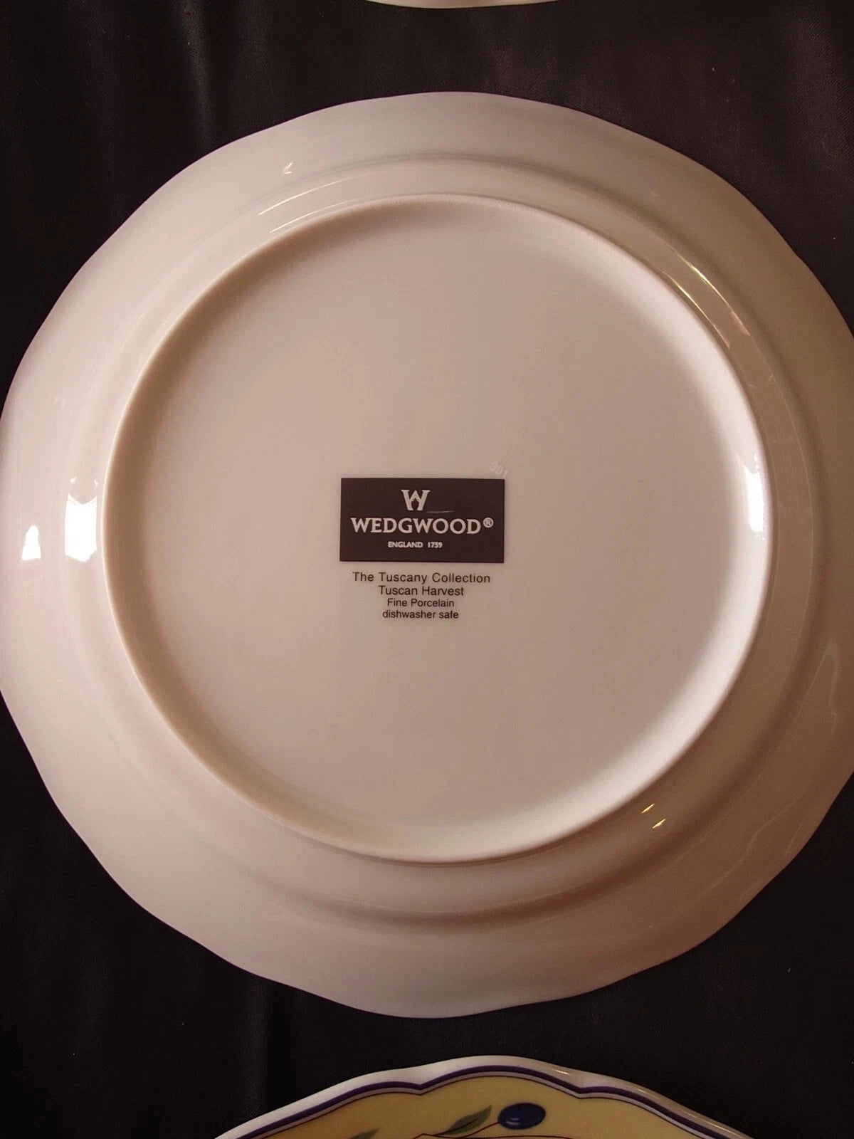 2 x Wedgwood Tuscany Collection - Tuscan Harvest Soup Bowls 8.5"