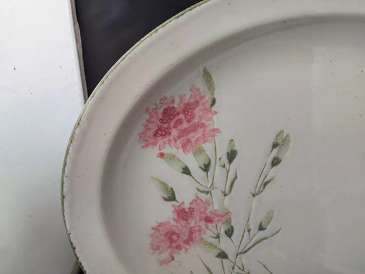 Midwinter Stonehenge Invitation Carnation 13 1/2" Platter Oven to Tableware RARE