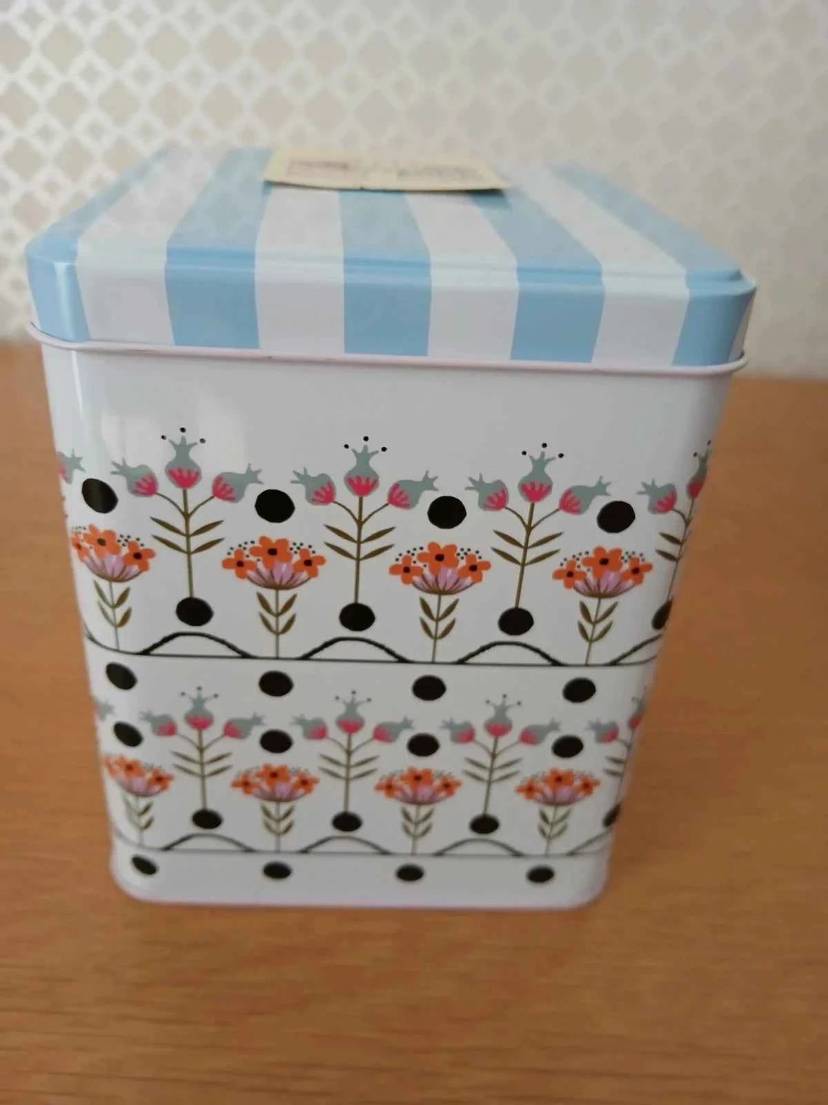 NEW CATH KIDSTON Square Stacking Storage Tins Fun and Quirky Designs
