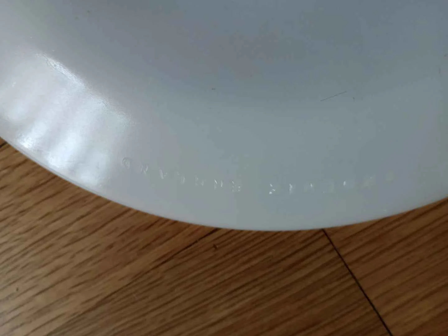 4 X Phoenix Pyrex Opal Glass Dinner Plates 10" Fruits Set Retro Vintage