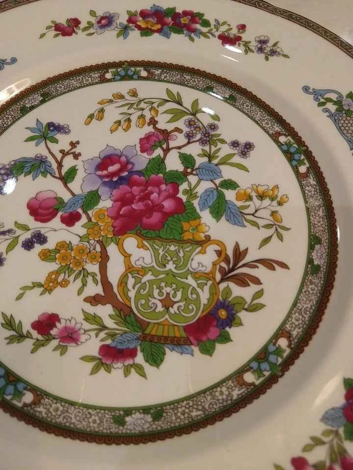 4 x Paragon - Tree Of Kashmir - Dinner Plates 27cm Appear New And Unused