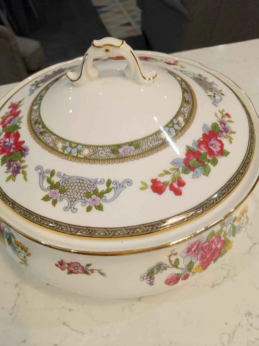 Paragon - Tree of Kashmir - Tureen 21cm - Lidded Handled Vegetable Serving Dish