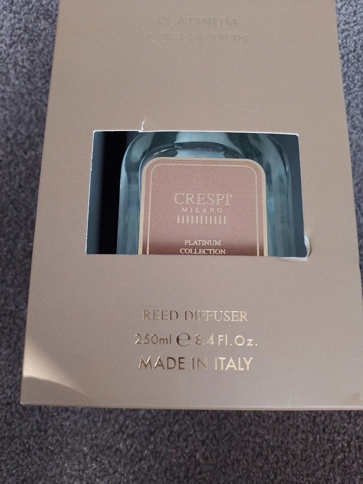 NEW Crespi Milano Platinum Collection No.4 Water Flowers Reed Diffuser 250ml