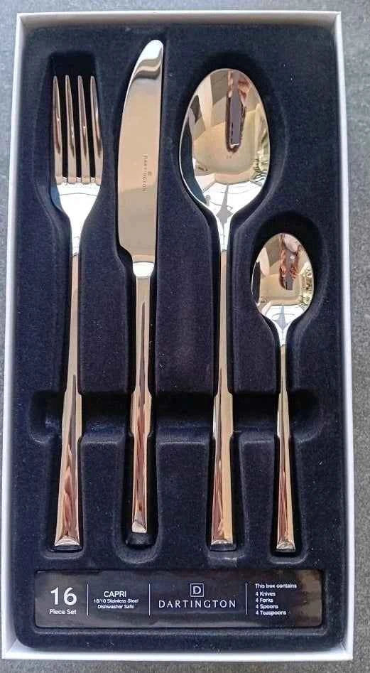NEW Dartington Cutlery Capri 16 Piece Set