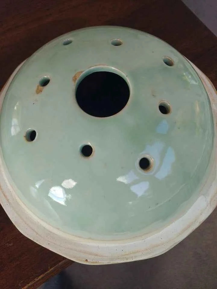 Victoria Ware Vintage Flow Blue & White Ironstone Fruit Chiller