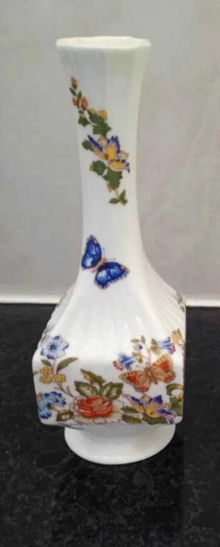 Aynsley Cottage Garden Square Single Stem Bud Vase