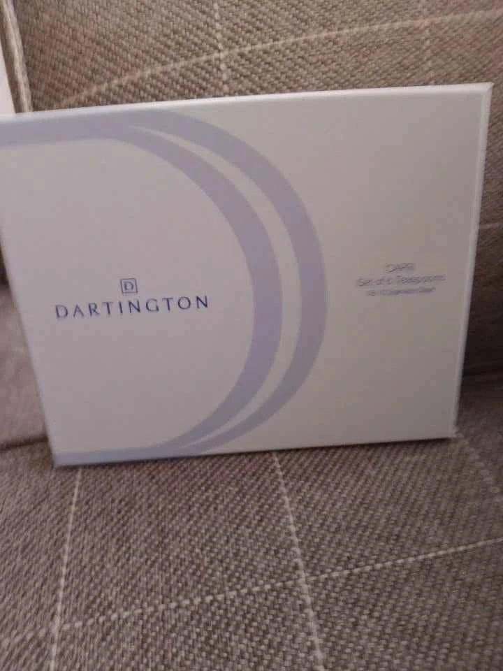 NEW Dartington Capri 18/10 Stainless Steel Teaspoons set x 6