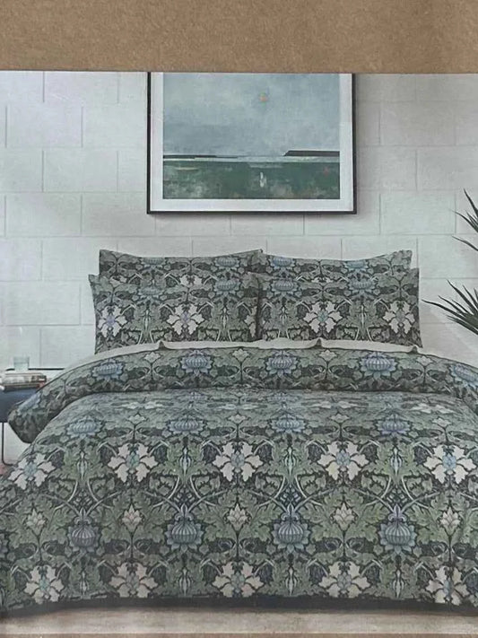 NEW Heritage Collection Morris Aphorism Graceful Vinework Double Duvet Cover Set