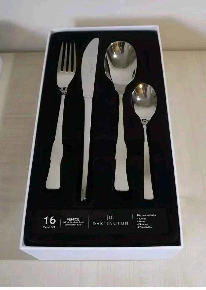 NEW Dartington Cutlery Venice 16 Piece Set
