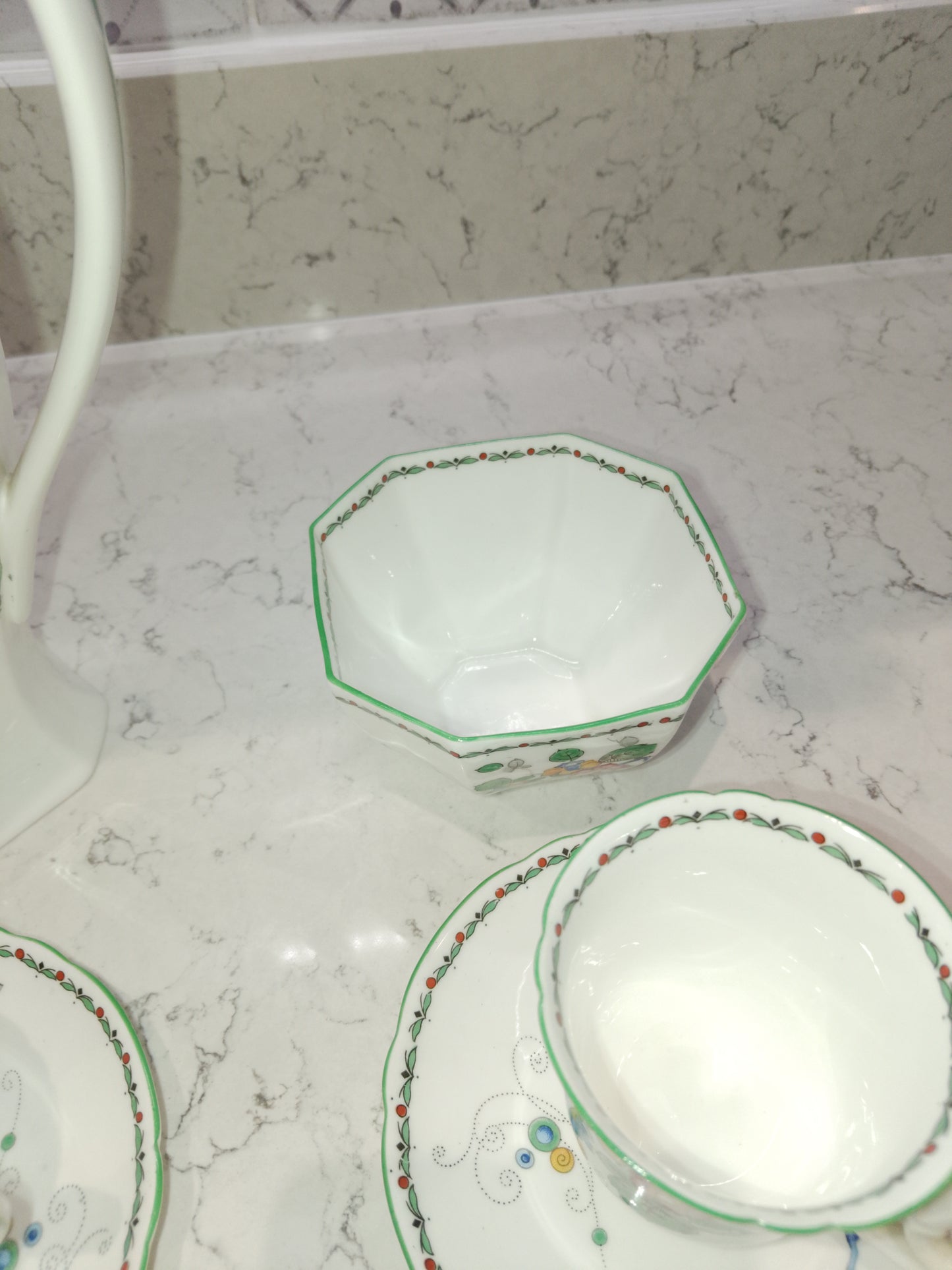 Shelley Vintage Mayfair Coffee Set From 1932 Reg No 771299 2252 - Helsby Vintage