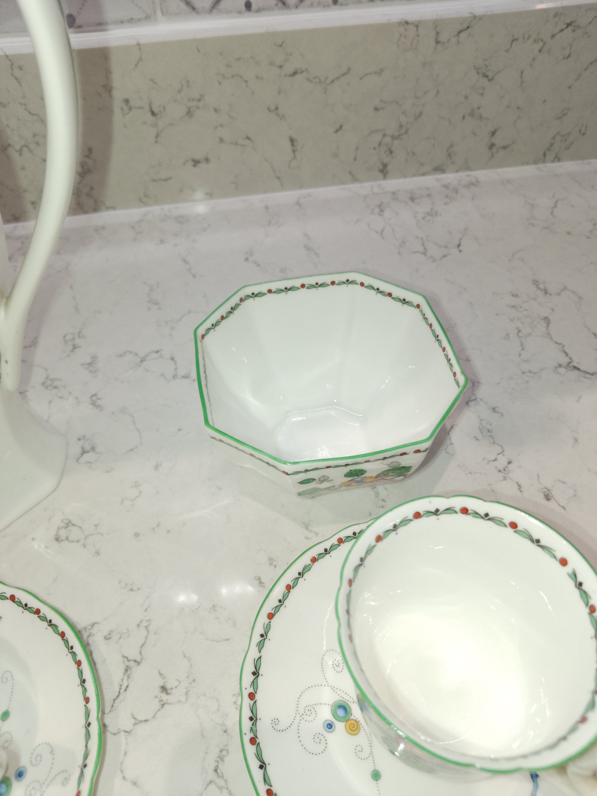 Shelley Vintage Mayfair Coffee Set From 1932 Reg No 771299 2252 - Helsby Vintage