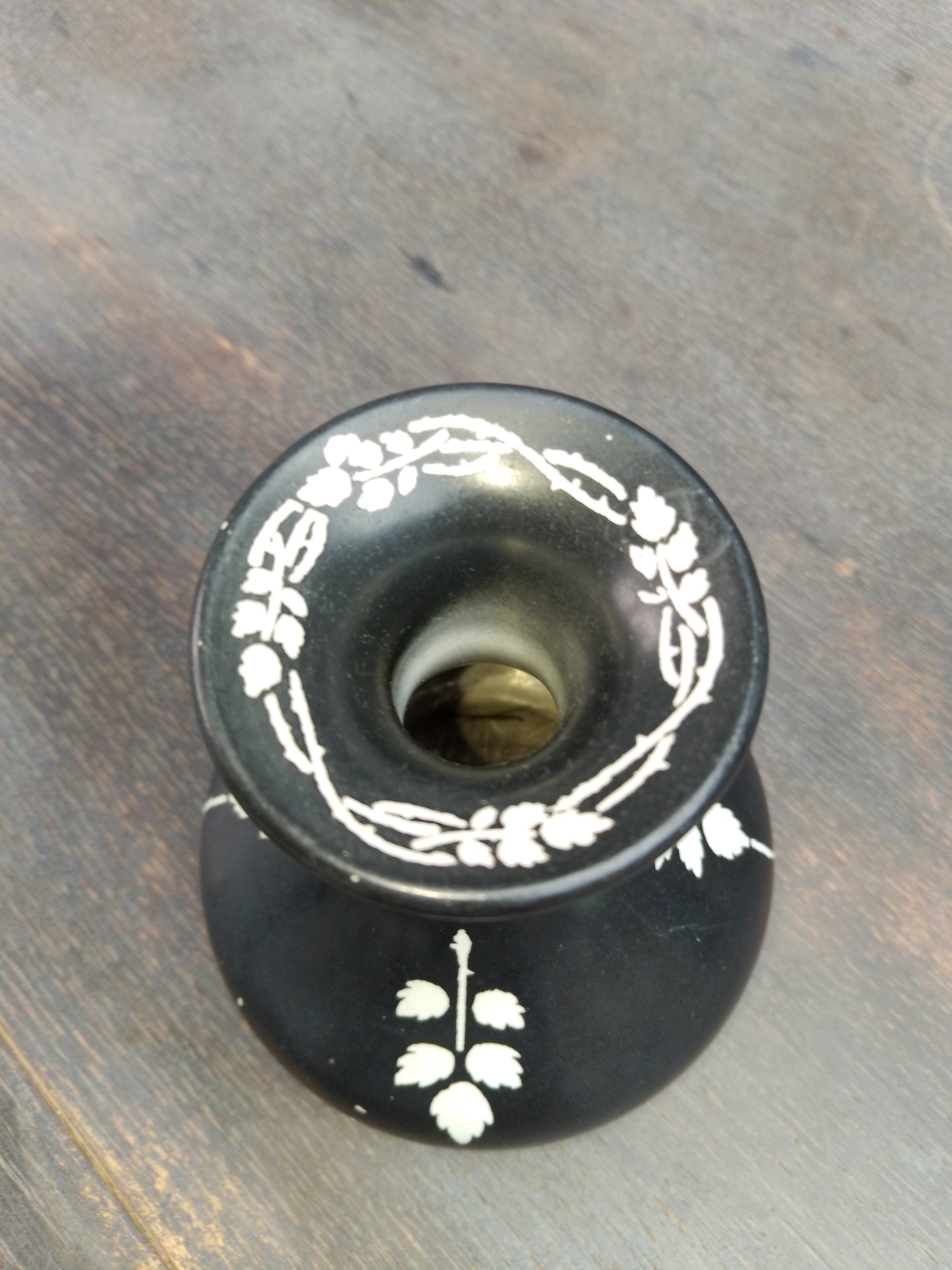 Shelley Art Deco Antique Rose Pattern Bud Vase - Helsby Vintage