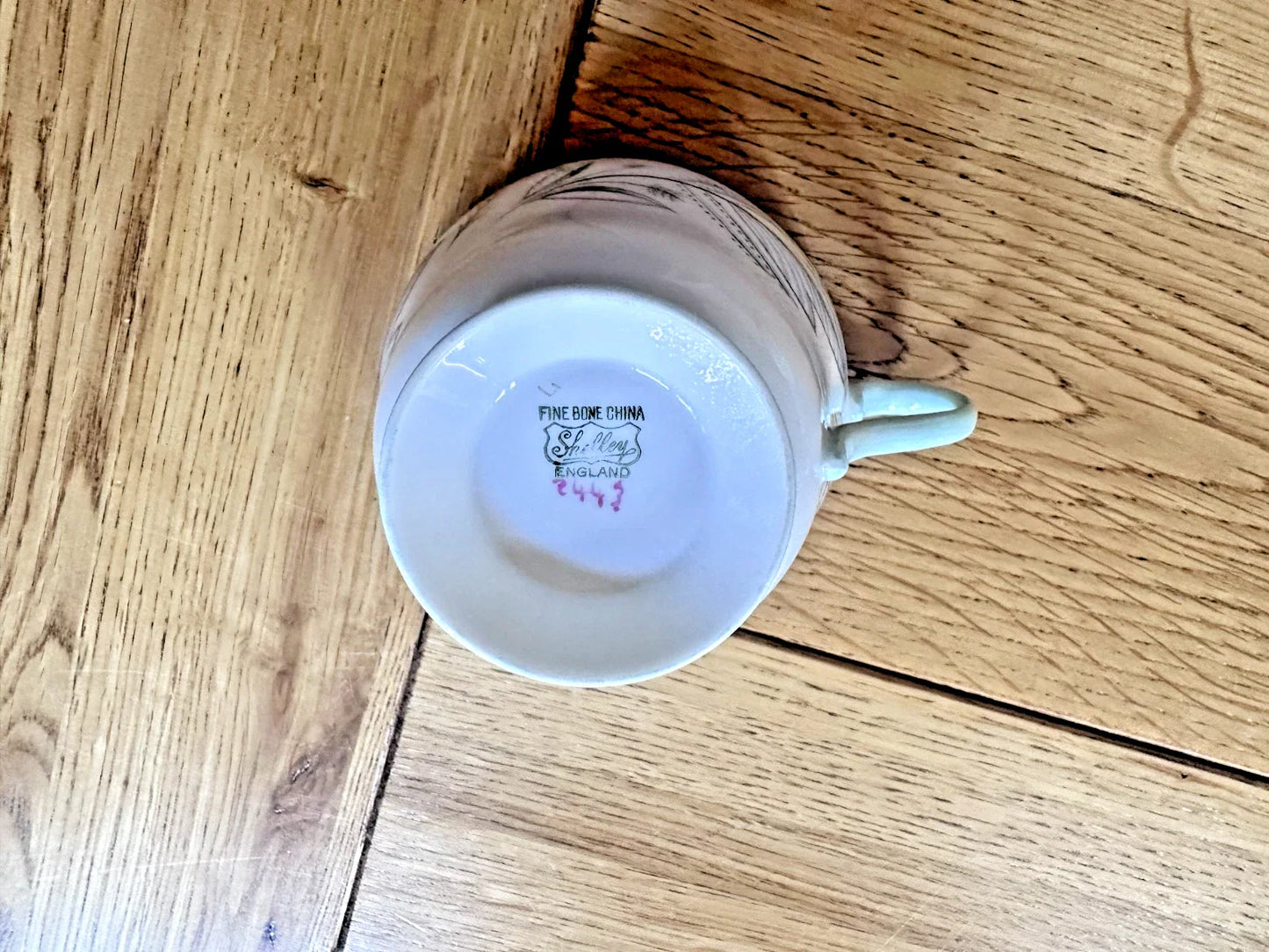 Shelley Caprice 21 Piece Fine Bone China Tea Set Rare - Helsby Vintage