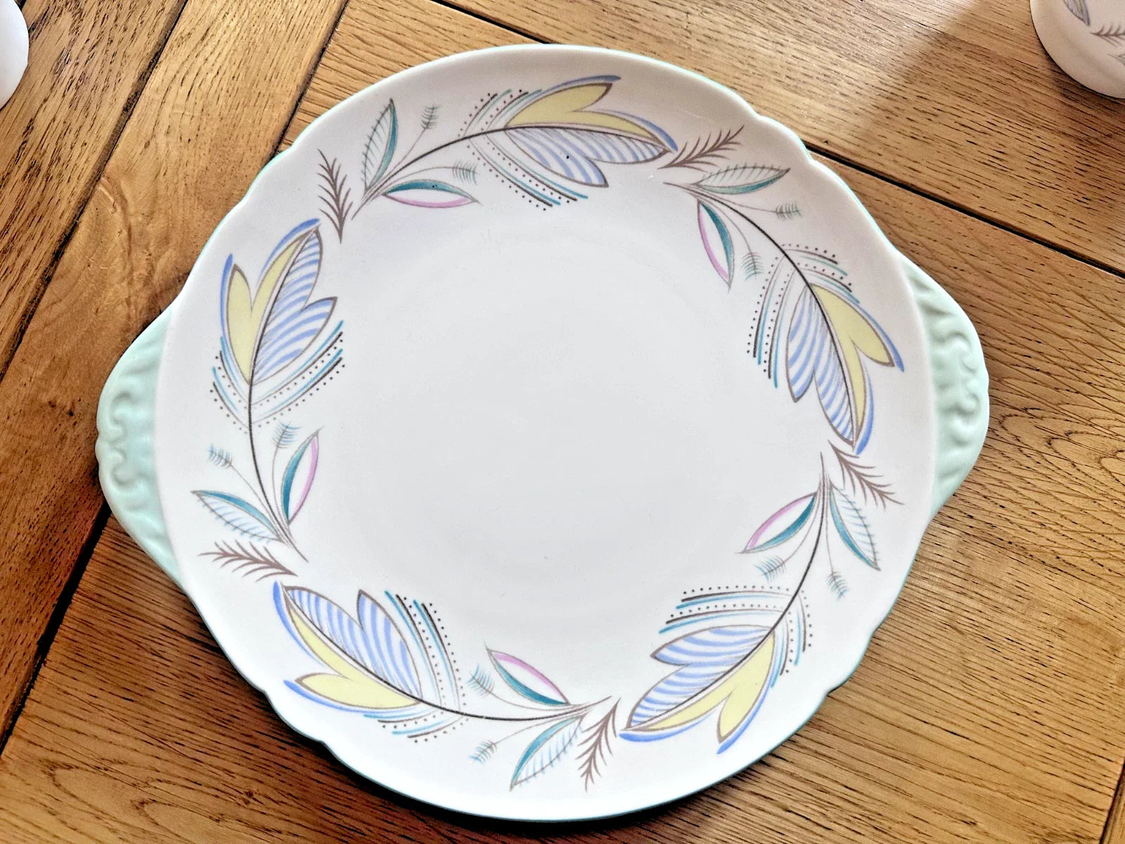 Shelley Caprice 21 Piece Fine Bone China Tea Set Rare - Helsby Vintage