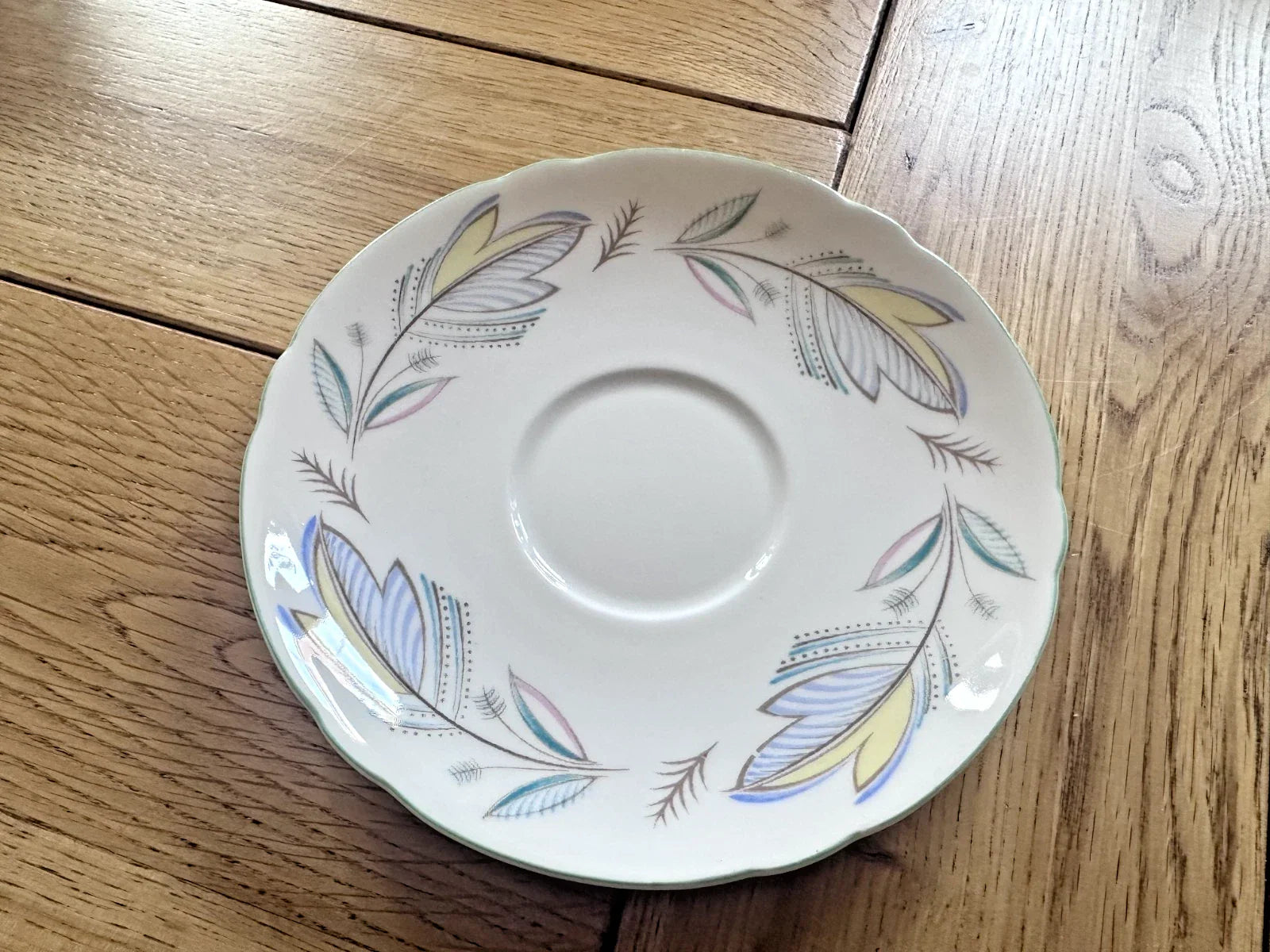 Shelley Caprice 21 Piece Fine Bone China Tea Set Rare - Helsby Vintage