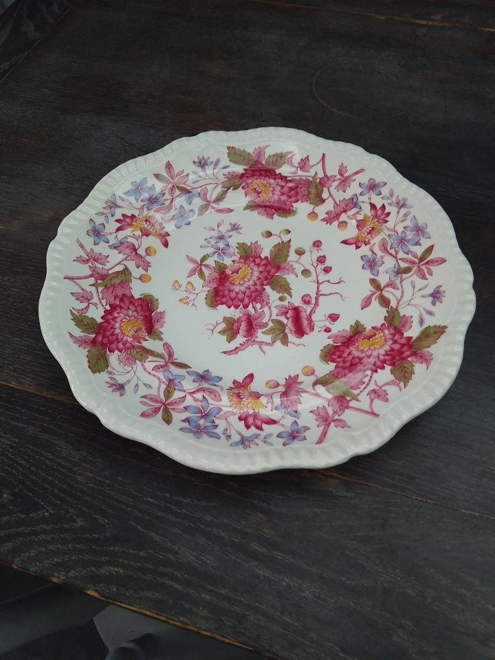Spode Copeland Aster Dinner Plate 10.5" Vintage RARE - Helsby Vintage