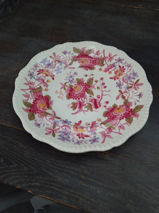 Spode Copeland Aster Dinner Plate 10.5" Vintage RARE - Helsby Vintage