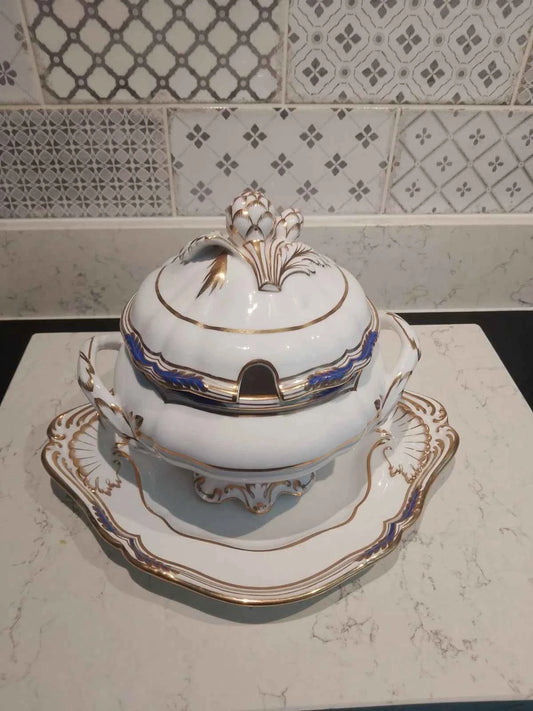 Spode Copeland Chancellor Tureen with Underplate - Helsby Vintage