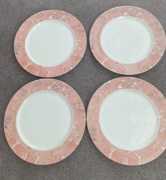 Villeroy And Boch Siena Set Of Four Large Dinner Plates 10.5" - Helsby Vintage