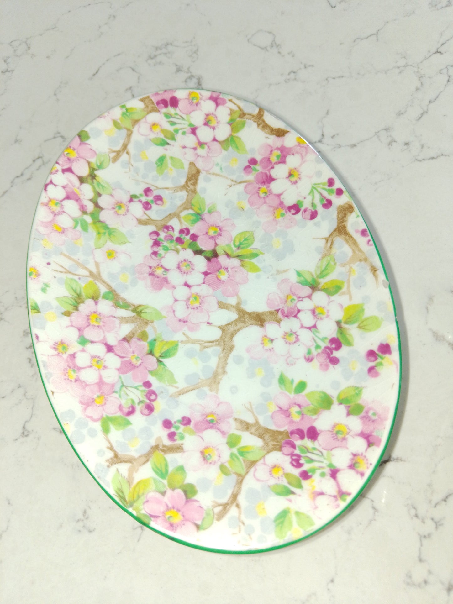 Shelley Maytime Small Sauce Boat and Saucer RARE - Helsby Vintage