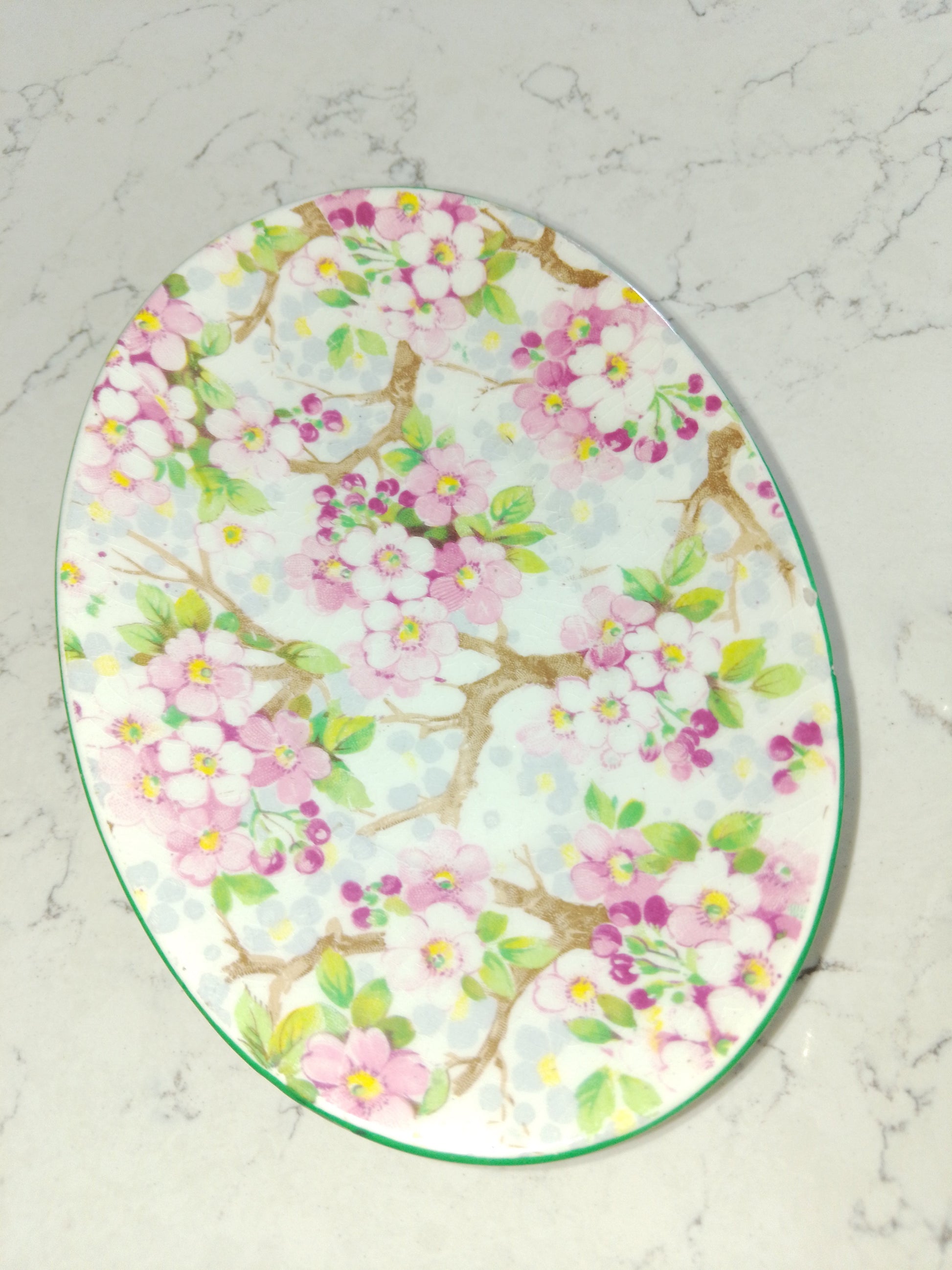 Shelley Maytime Small Sauce Boat and Saucer RARE - Helsby Vintage