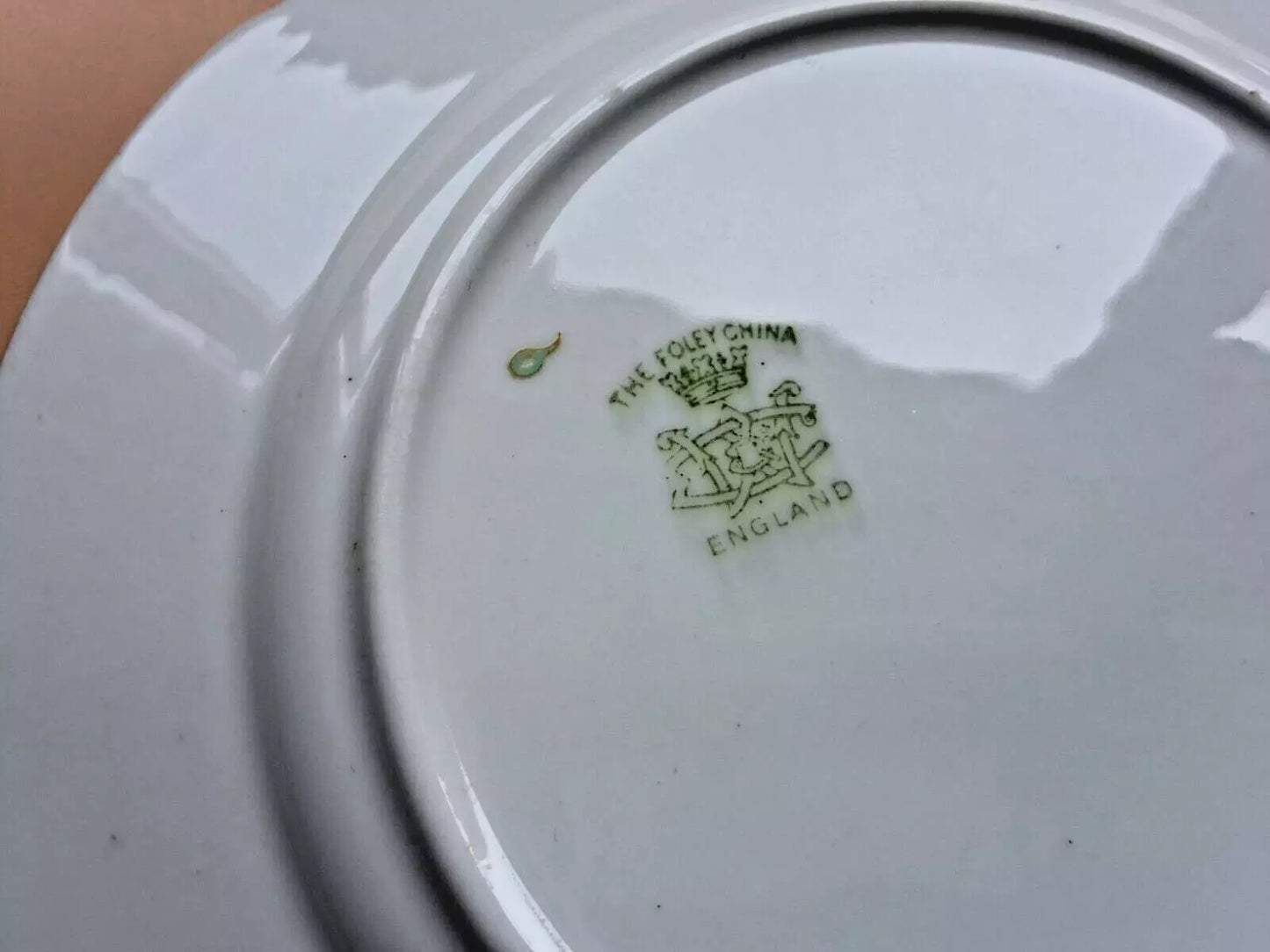 The Foley China England Wileman 1890s: Set of 4 Trios Set 10348 RARE - Helsby Vintage