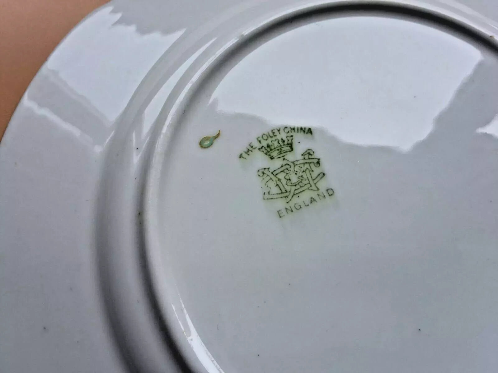 The Foley China England Wileman 1890s: Set of 4 Trios Set 10348 RARE - Helsby Vintage